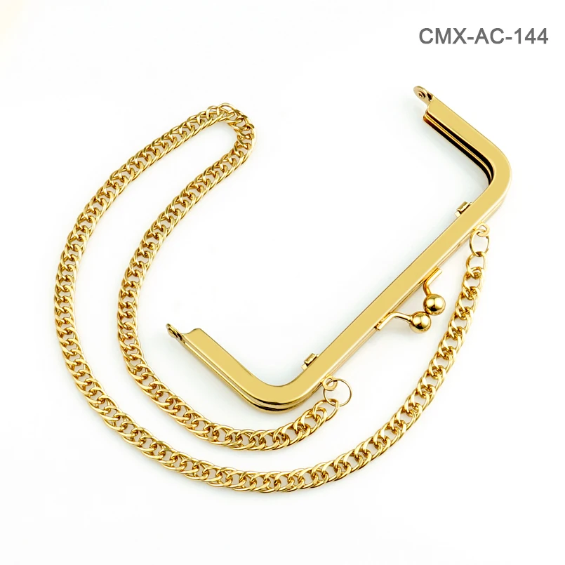  Custom Metal Decorative Corner Protectore Protective Bag Clips Clutch Purse Frames for
