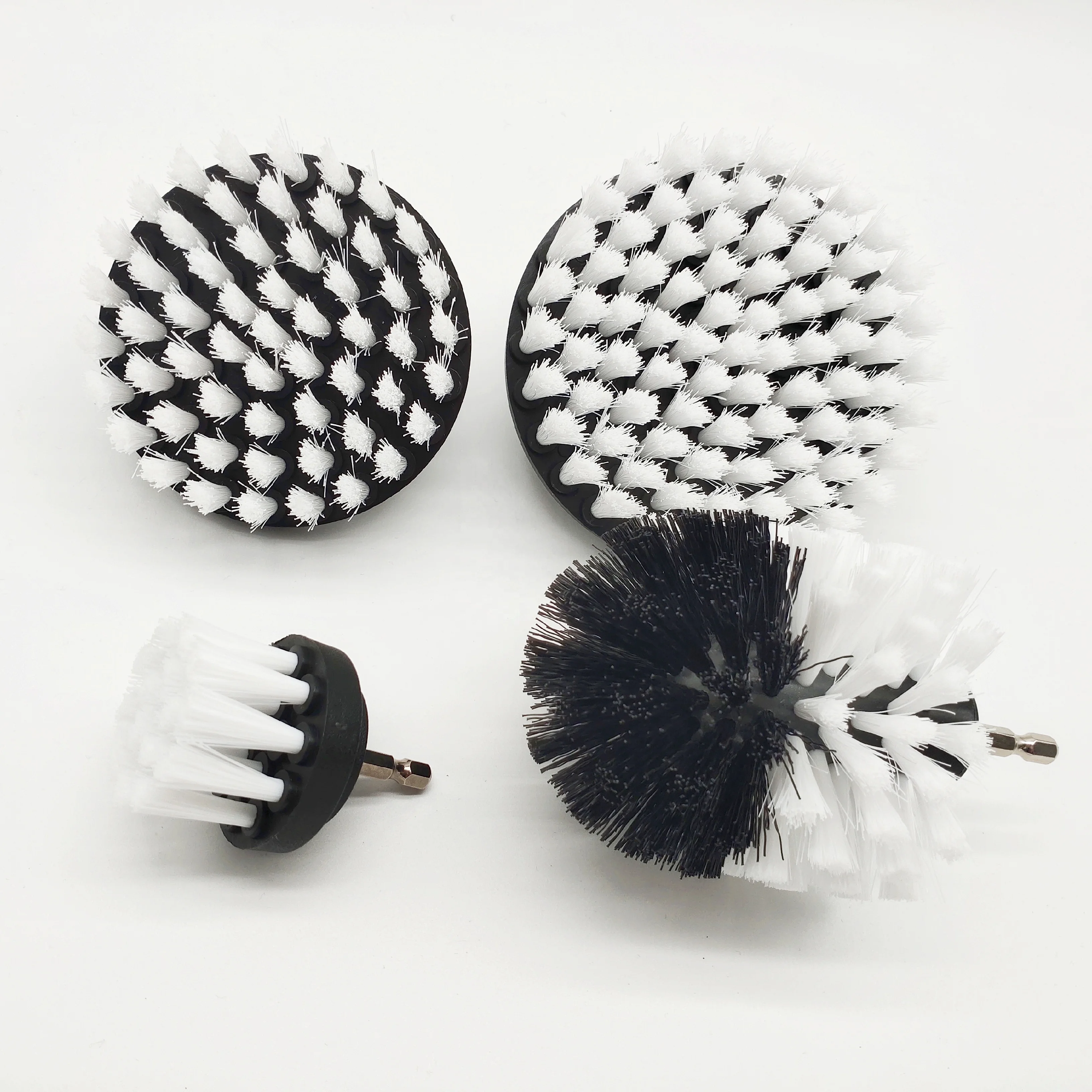 Small portable electric drill brush for cleaning car toilet bathroom