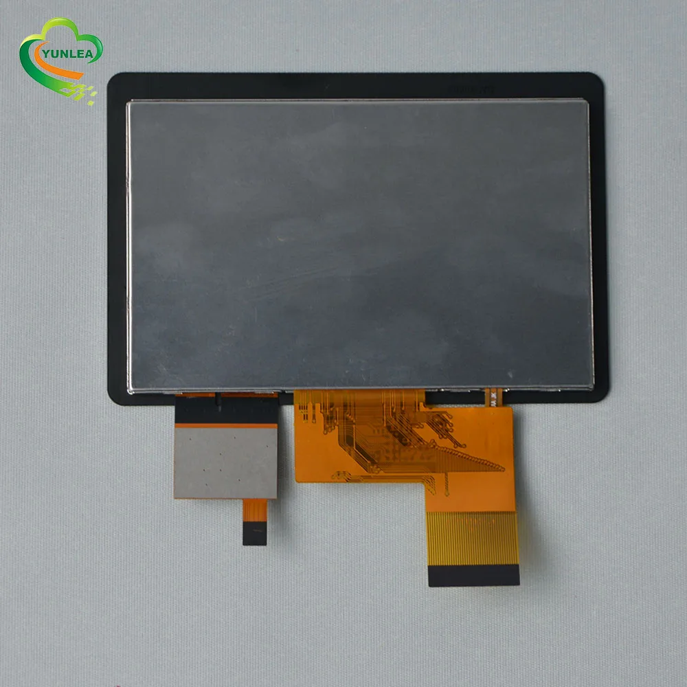 YUNLEA industrial touch panel Waterproof 480x272 rgb 4.3' inch tft lcd touch screen display module