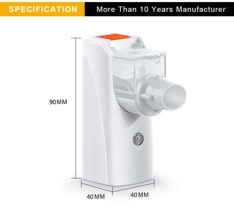 Hospital and Household Handheld Portable Inhaler Nebulizer Humidifier USB Charging Nebulizador