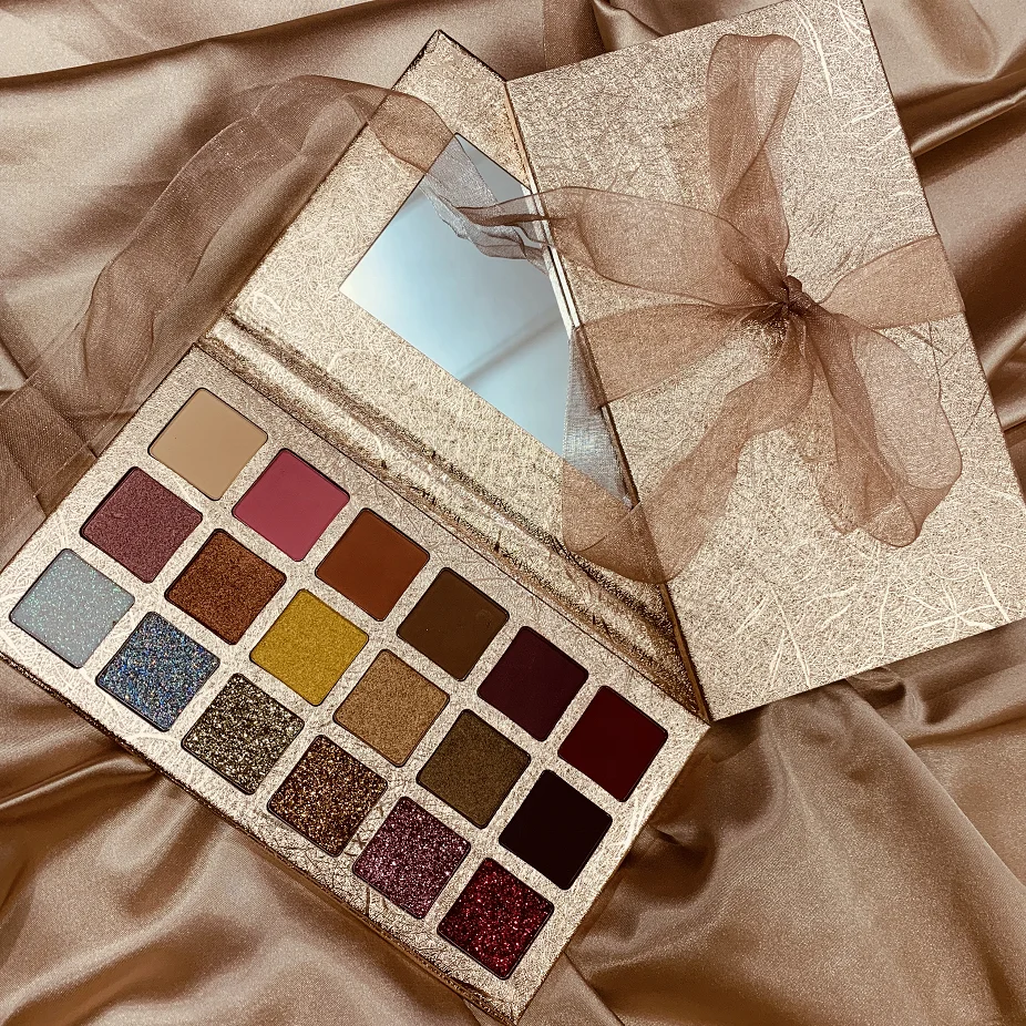 rebrand wholesale no label pigmented matte cosmetics makeup products cheap eyeshadow palette