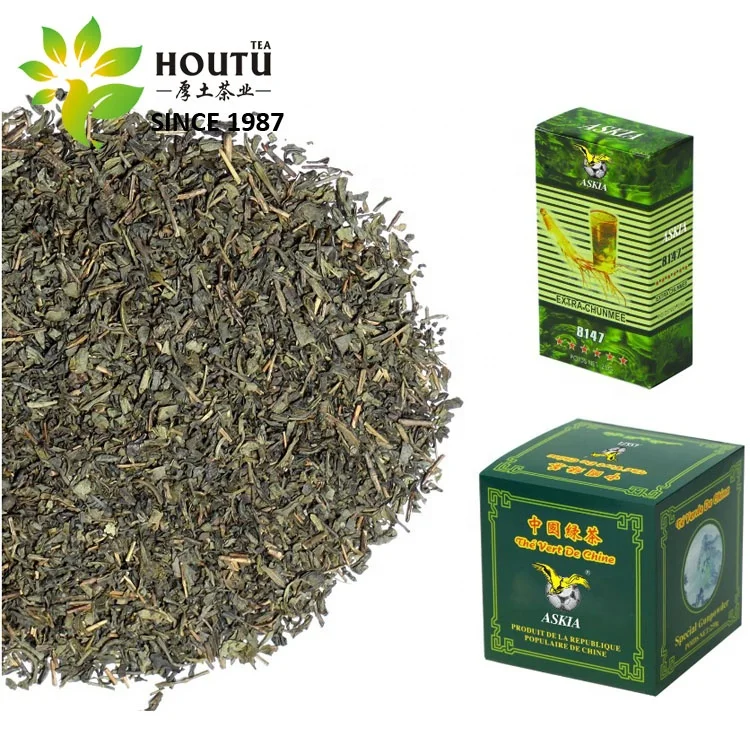 Wholesale china green tea 8147 to western African market