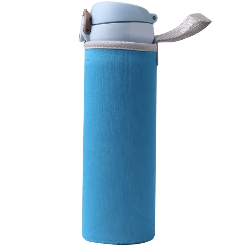 12-18oz neoprene water bottle sleeve cover carrier