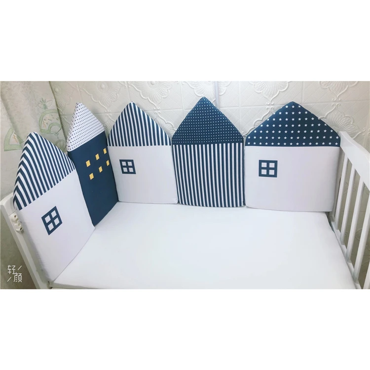 
Quality Soft Stripe Baby Bedroom Bed Playing Fence Rail Toddler Guard Barrier Playpen Baby Safety Fence 