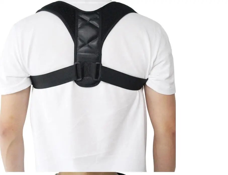 Neoprene Adjustable Back Posture Corrector Clavicle device Shoulder Brace Pain Relief