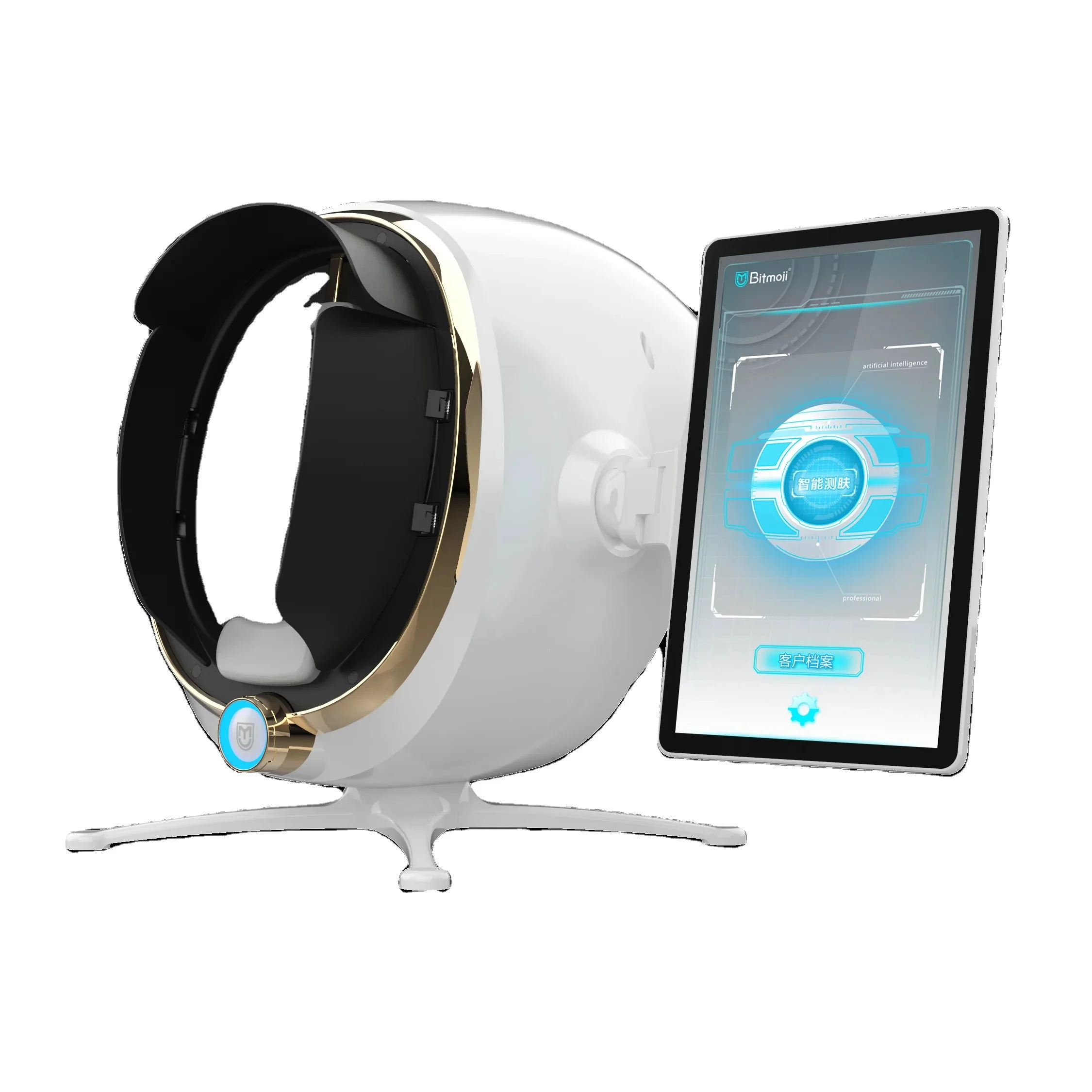 Multi-language 3d Magic Mirror AI Reading Scanner Analyzer Facial Machine Skin analyzer Portable