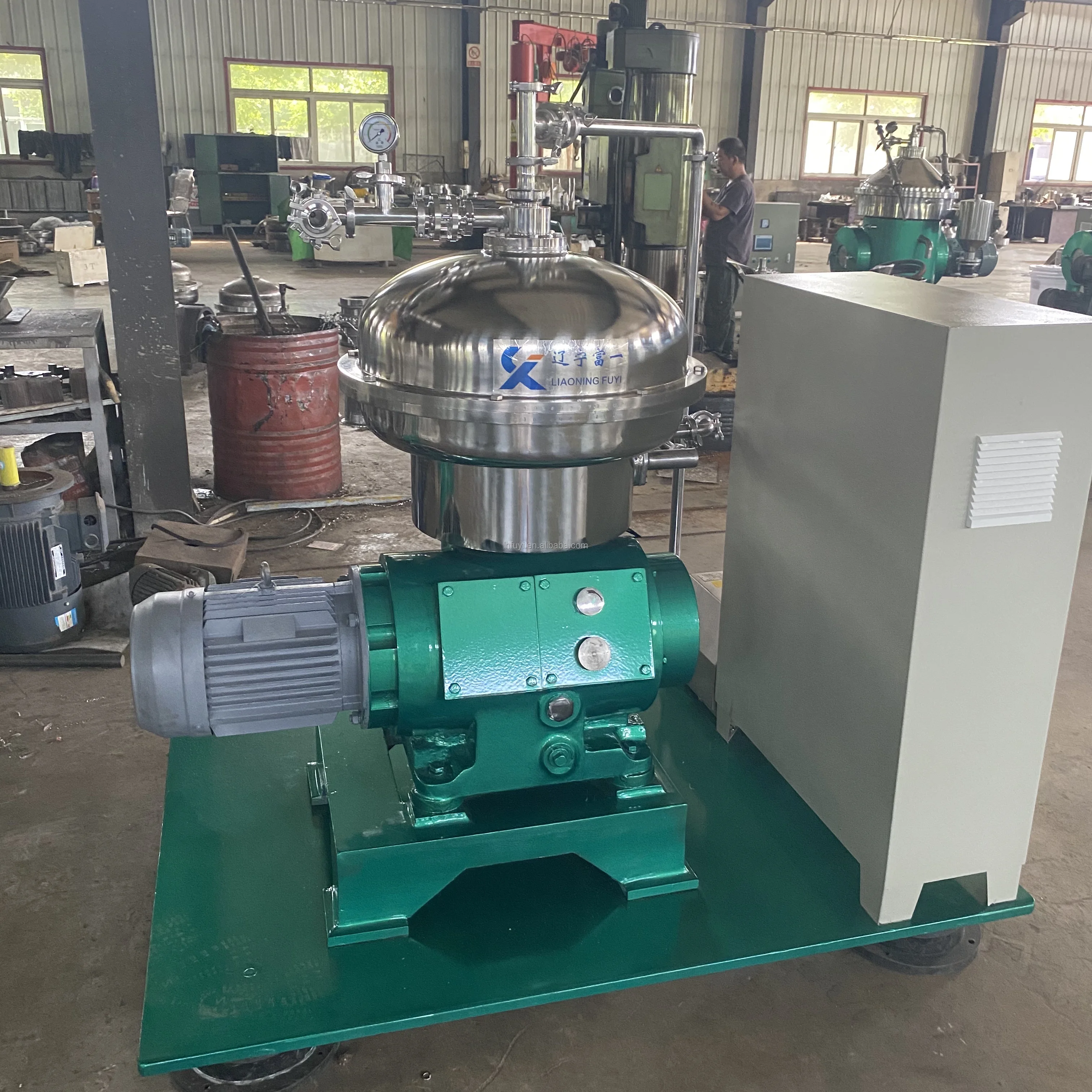 DHC300 молочко крем сепаратор Тарельчатая центрифуга сепаратор для молока для очистки воды