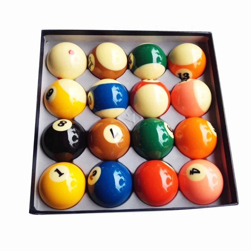 
High quality 57.2mm 16pcs/set TV-pro 5 star billiard pool ball for sale 