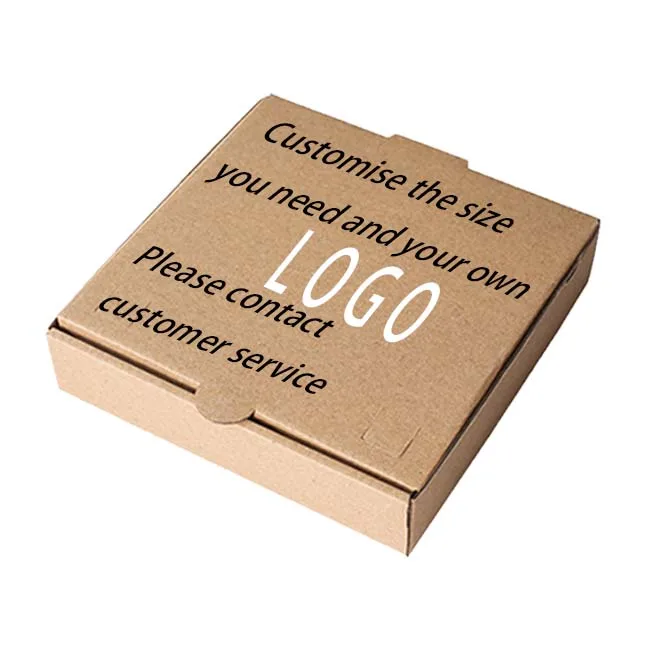 Изготовленный на заказ простой поставщик 12 дюймов 32 см оптовая продажа pizza_box с логотипом производитель Манильской коробки для пиццы 12x12