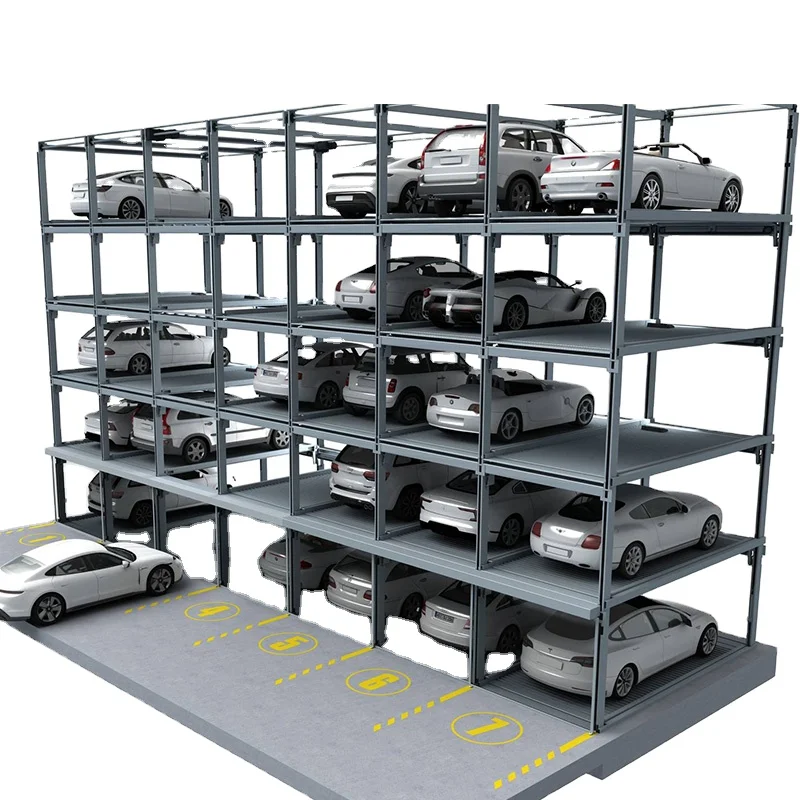 Puzzle parking system mechanical car parking equipment from experience manufacturer