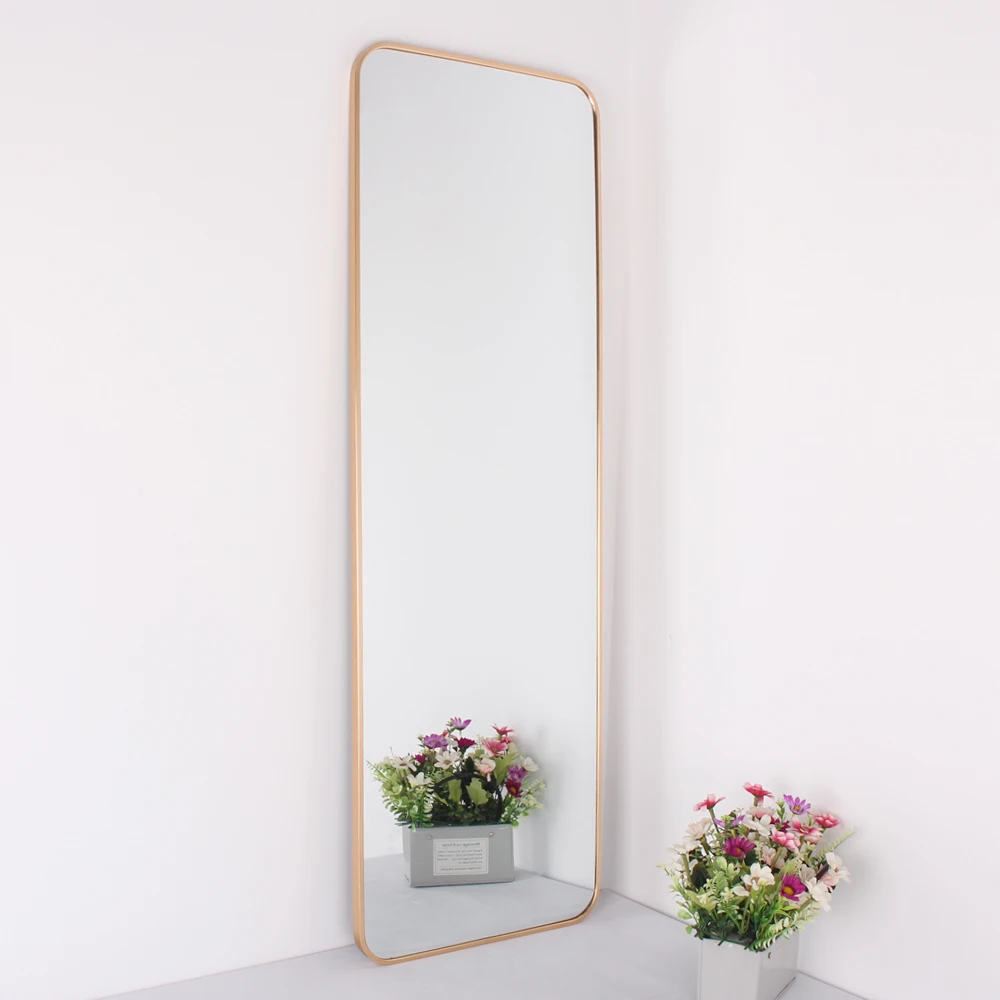 Special Design Decor Mirror Glass Sheet Modern Full Body Long Shape Shower Bathroom Wall Mirror