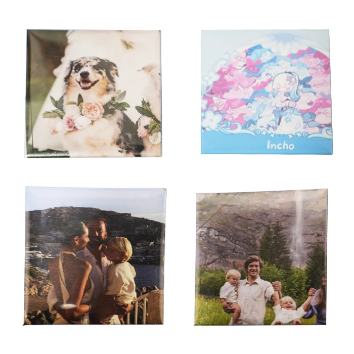 PPX pneumatic machine  for 50*50mm (2*2inch) fridge magnet/pin badge making semi-automatic