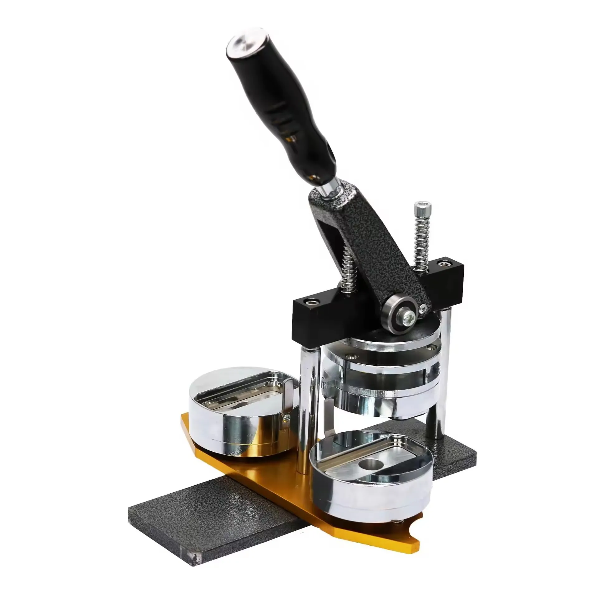 68*24MM Manual Rectangle Badge Maker Machine Metal Tinplate Badge Making Machine With Mold