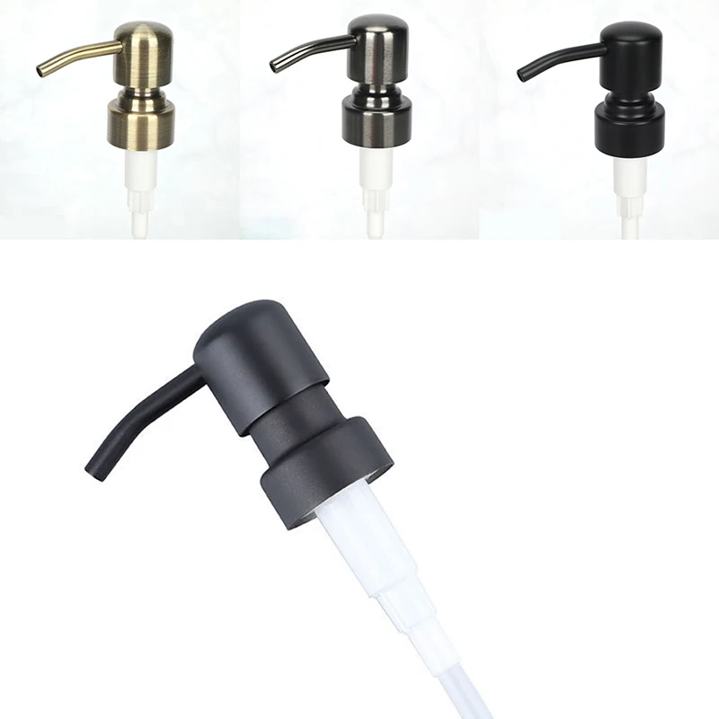 Metal Lotion Pump Body Liquid Soap Cream Pump 24/410 28/410 Thread Finish Washbasin Hand Sanitizer Pump Nozzle