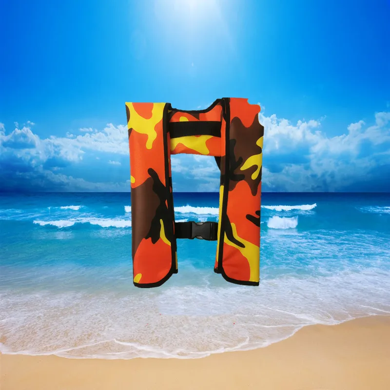 High Quality Inflatable  Reflective Safety Life Jacket Adult PFD Automatic Manual Inflatable Hi-vis Life Jacket for Sale