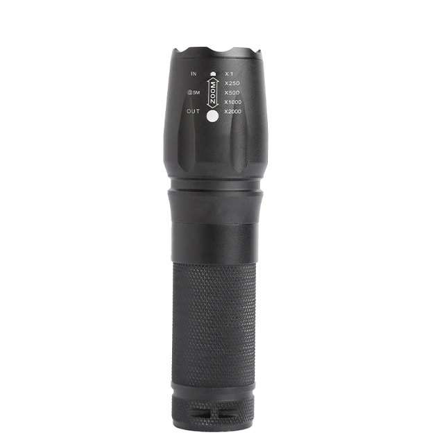 High Brightness Multi-purpose Adjustable Waterproof Zoomable LED Flashlight Torch For Outdoor