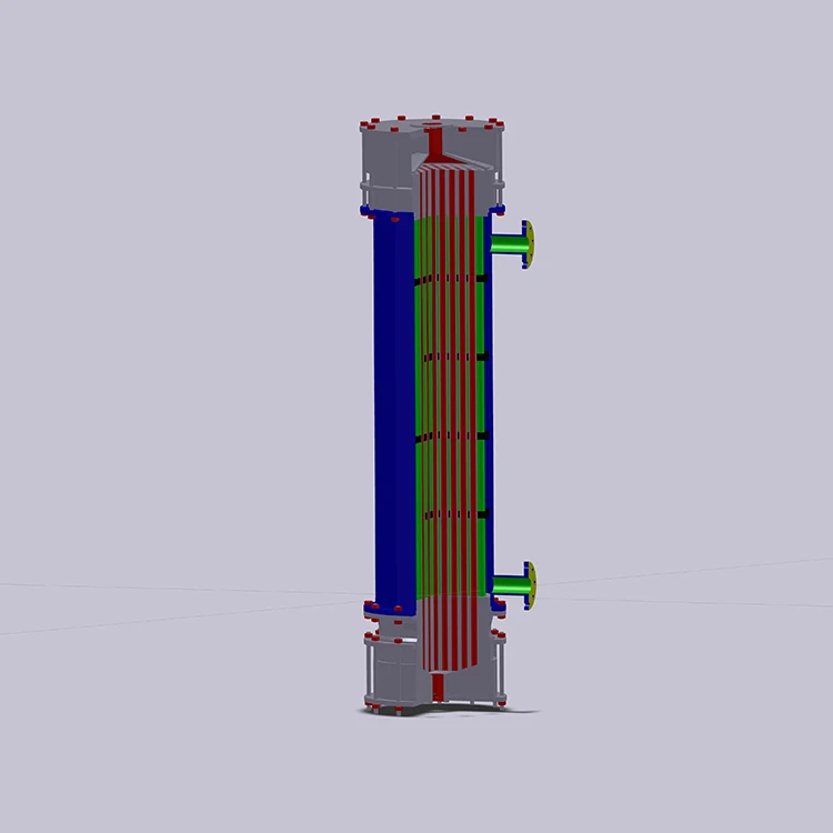 Simple Structure Anticorrosion Equipment Shell And Tube Graphite Heat Exchanger
