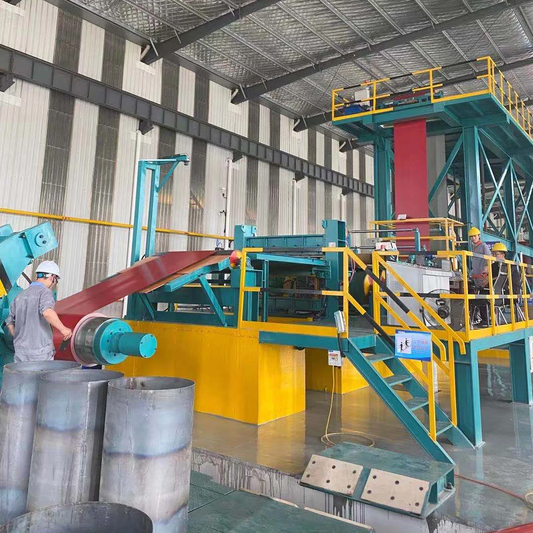 Aluminum plate steel coil color coating  spray painting machine production line