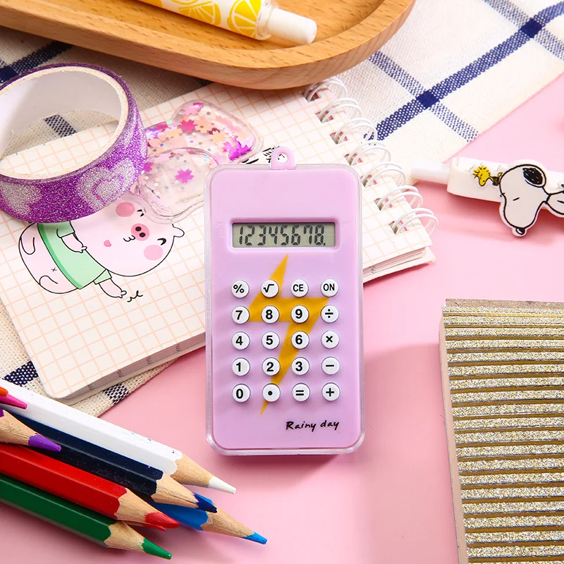 Popular Maze Keychain Creative Small Gift New Cartoon Mini Arithmetic Calculator Bag Pendant Fun Toy