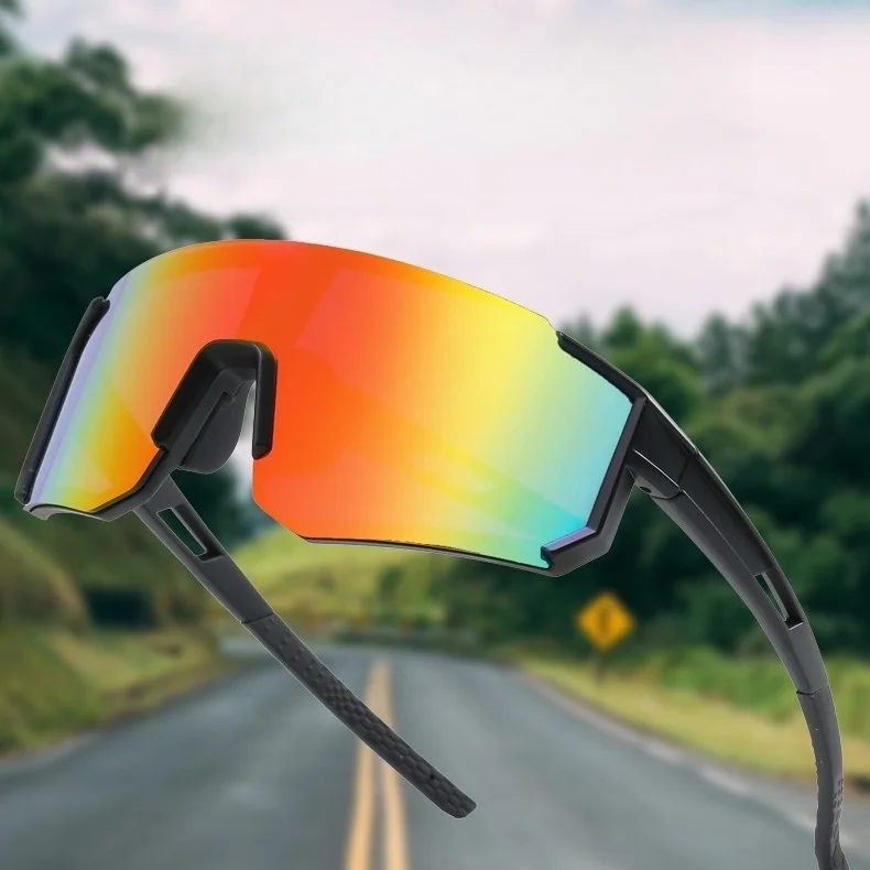 New Discoloration Sports Glasses Photochromic Cycling Fishing Men Women Sunglasses Bicycle Eyewear Lenses
