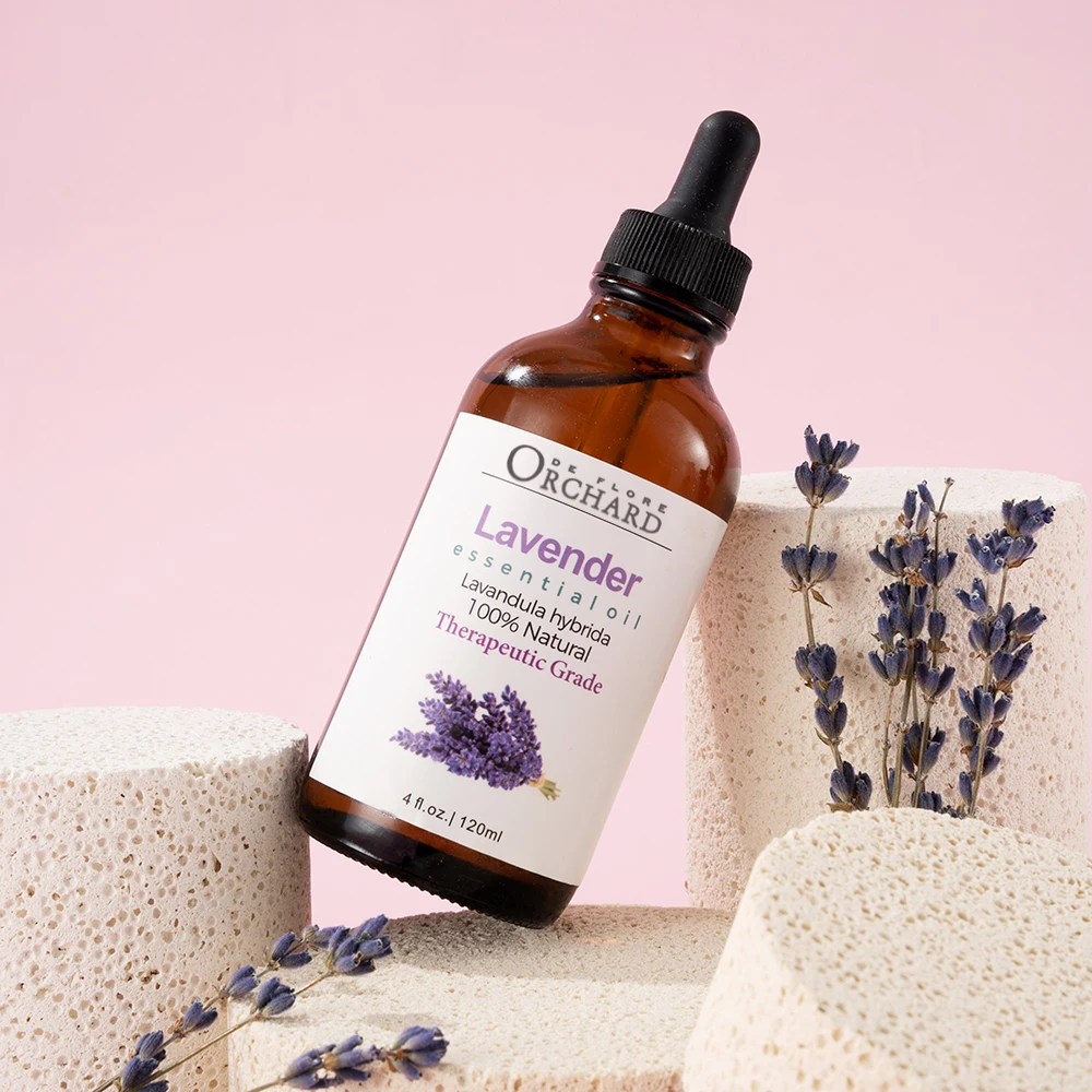 100% Pure Natural Organic Skin Care Massage Lavender Essential Oil Bulk