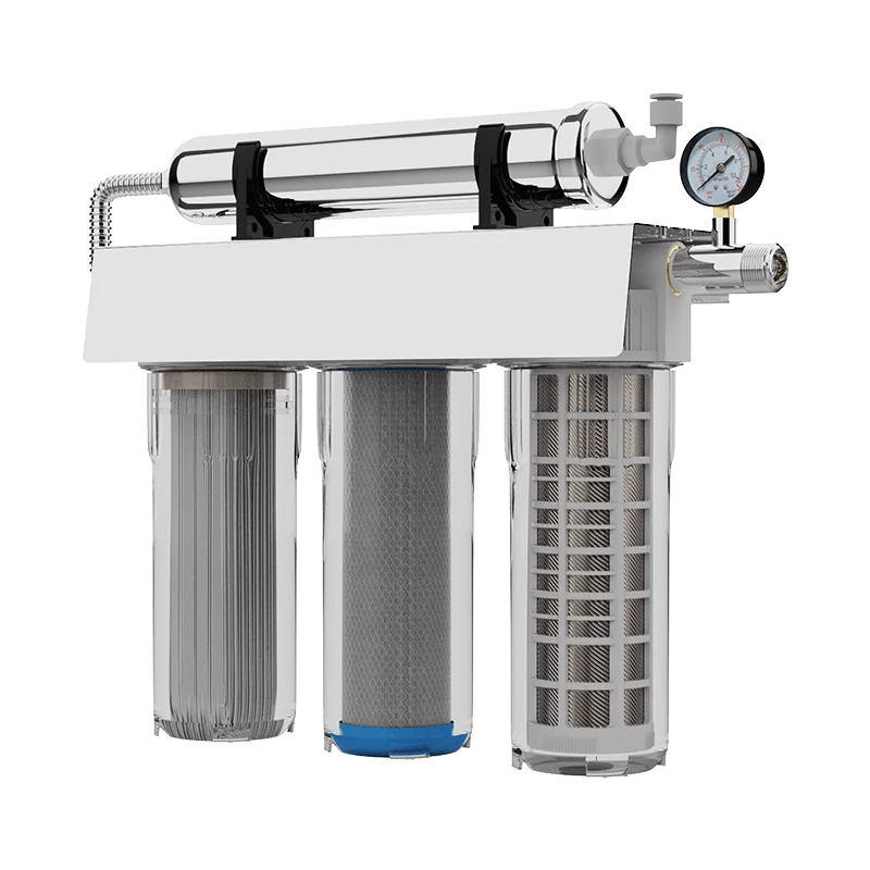 Water purifier direct drinking household kitchen tap water five-level filter under the kitchen ultrafiltration water purifier