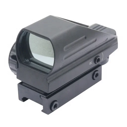 1x22x33 Four Reticle Pattern Stepless Brightness Adjusting Red Dot Reflex Sight