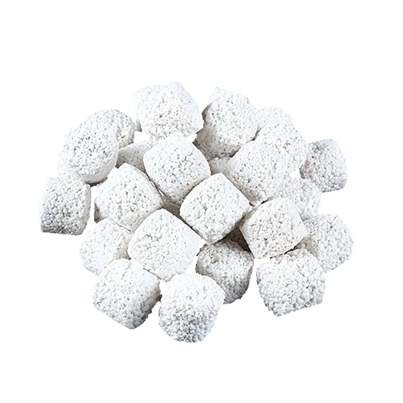 aquarium tank decoration bio ceramic rocks