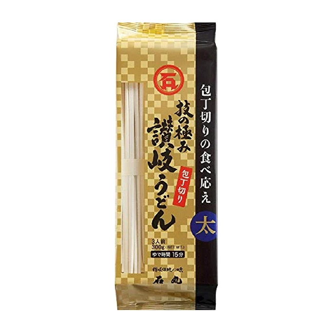 Japanese udon 300g wheat dried thick grain products production line noodle for sale