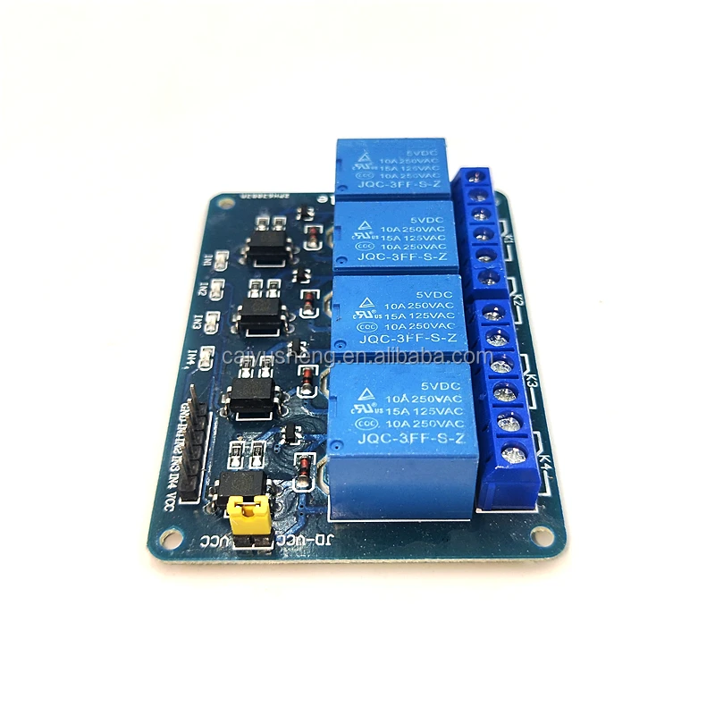 5V 4 channel Relay Module Optocoupler Isolation Relay Module KY-019