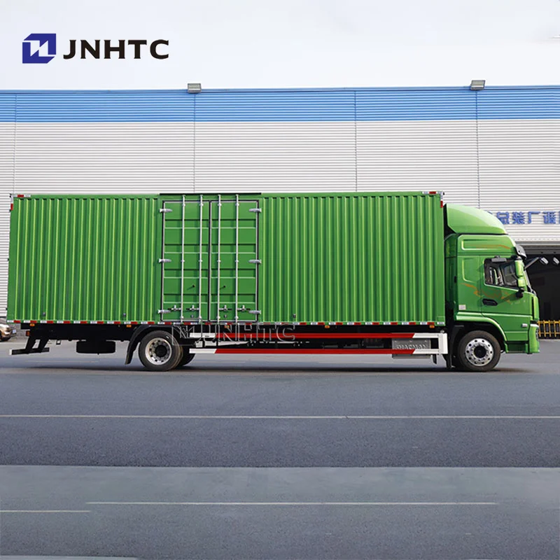 Made In China Electric Shacman E6 35ton Close Mini Cargo Van Truck For Delivery