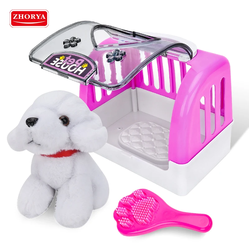 Zhorya girl role play  pet dog play kit doctor toys for kids