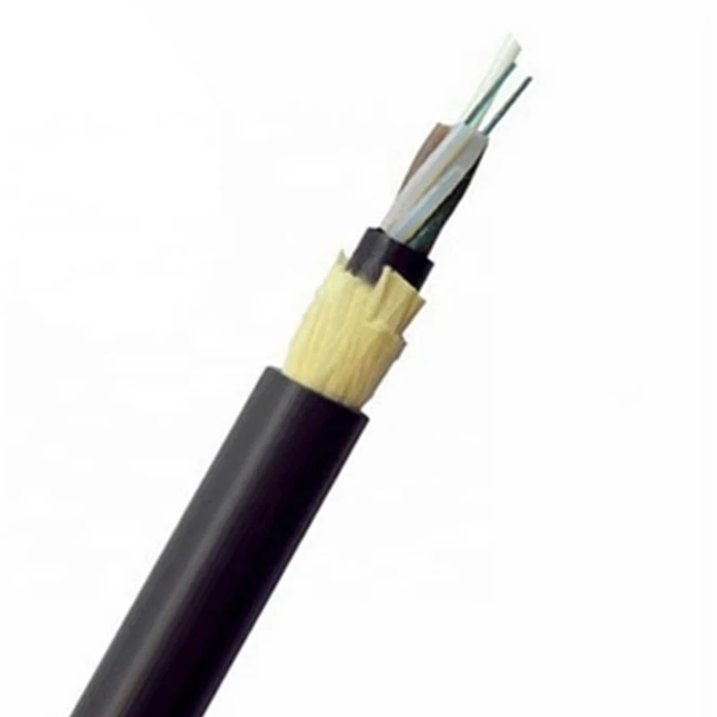 Factory Direct Outdoor Single Mode G652 Cable YOFC ADSS 24 Core Fiber Optic Cable