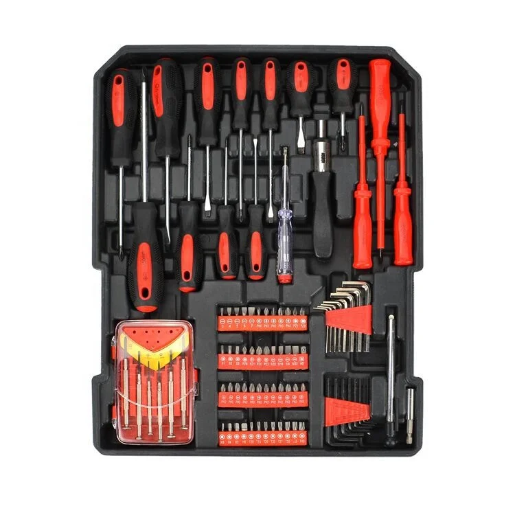 499 pcs Pull Rod Aluminum Box combined tool set Ratchet wrench Home Car Motorcycle Repair Tools Household hardware kit