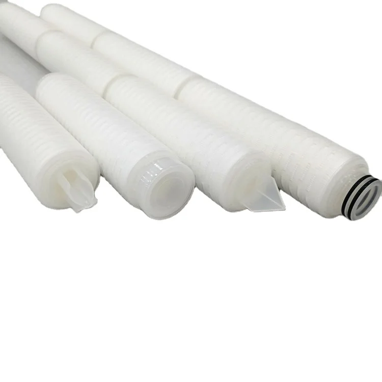 Полипропиленовый плиссированный фильтр-картридж с логотипом на заказ, 1/5/10 микрон, 5/10/20 дюйма, инжектор для химических фильтров, полипропиленовый фильтр для электростанции