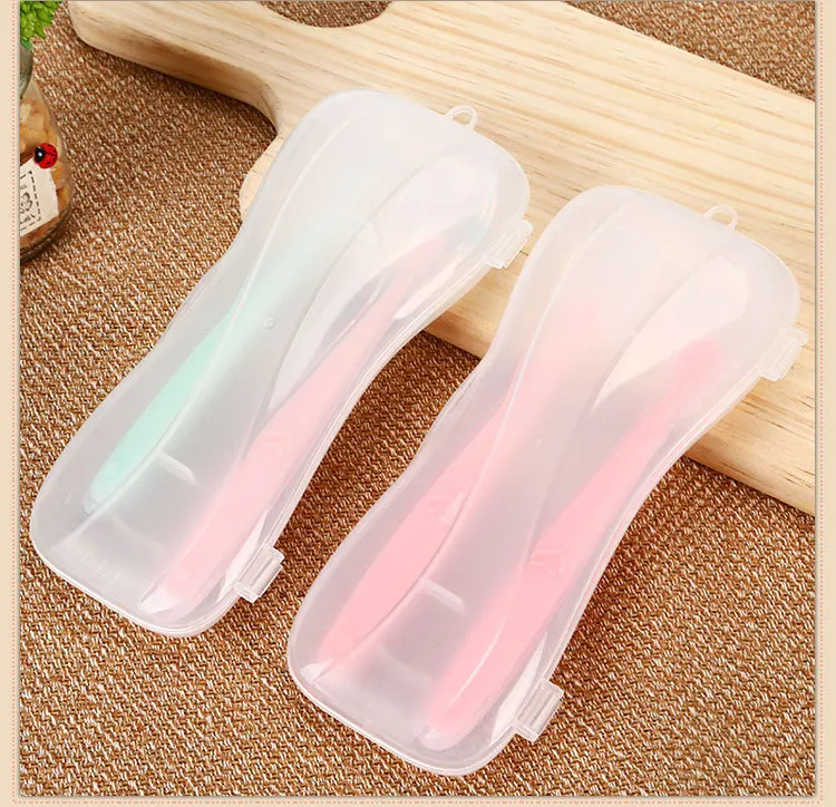 China Wholesale Reusable Baby Feeding Spoon Soft-able Baby Spoon for babies