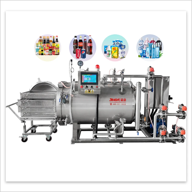 Easy To Operate Egg Products Mushroom Small Retort Stainless Steel For Factory Sale