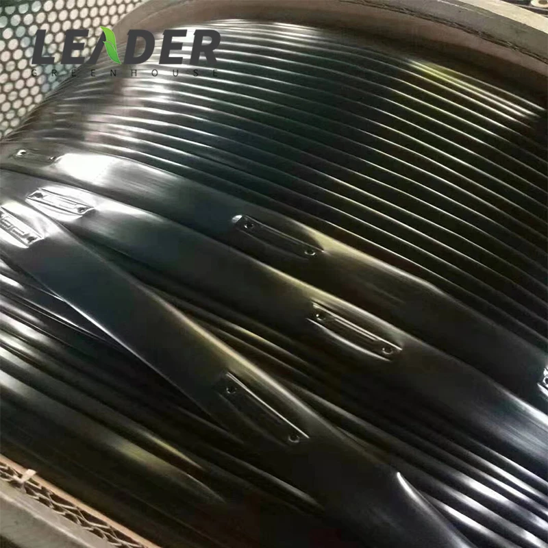 UV resistance outdoor farm land agricultural greenhouse irrigation systems 16mm 0.8mm double line drip tape with dripper