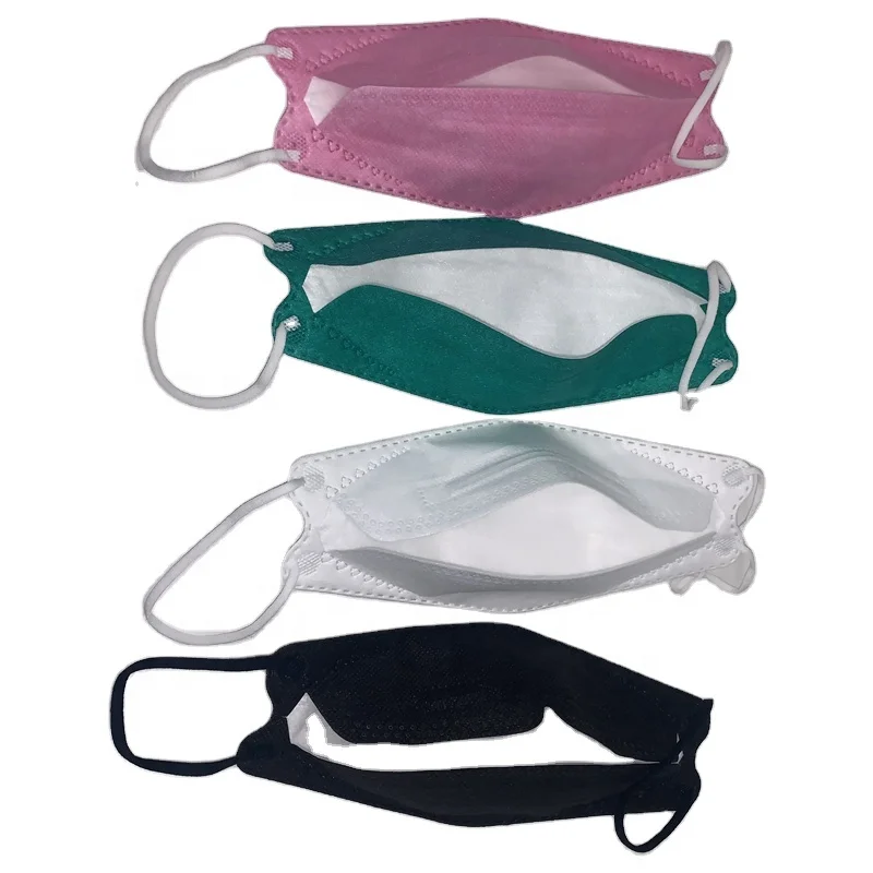 exw price 94% filterability adjustable nose bridge four-layer protection ear hook mouth protection disposable mask kf94 11.5-11.15 only