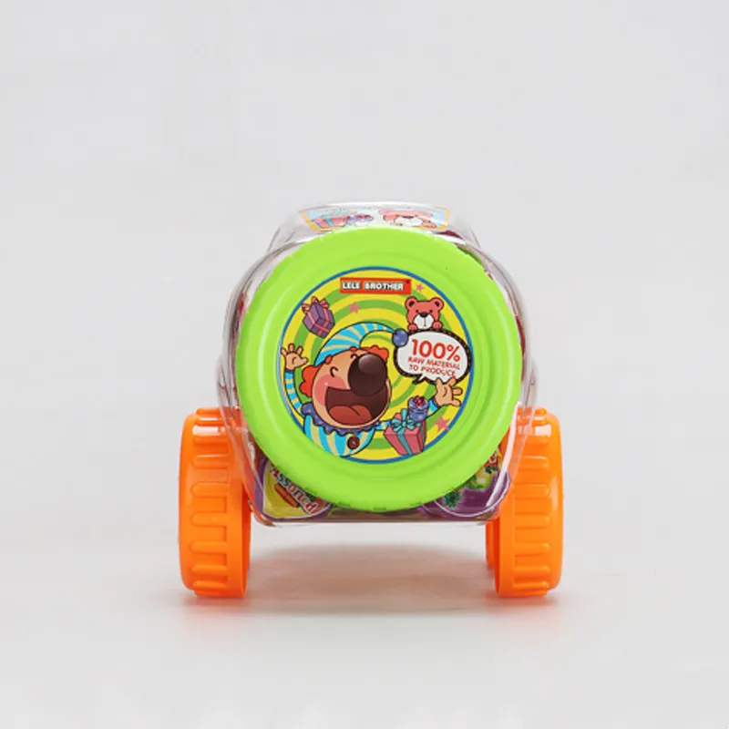 Новинка 100 шт., банка жук, фруктовый вкус, Желейная чашка, конфеты, пудинг