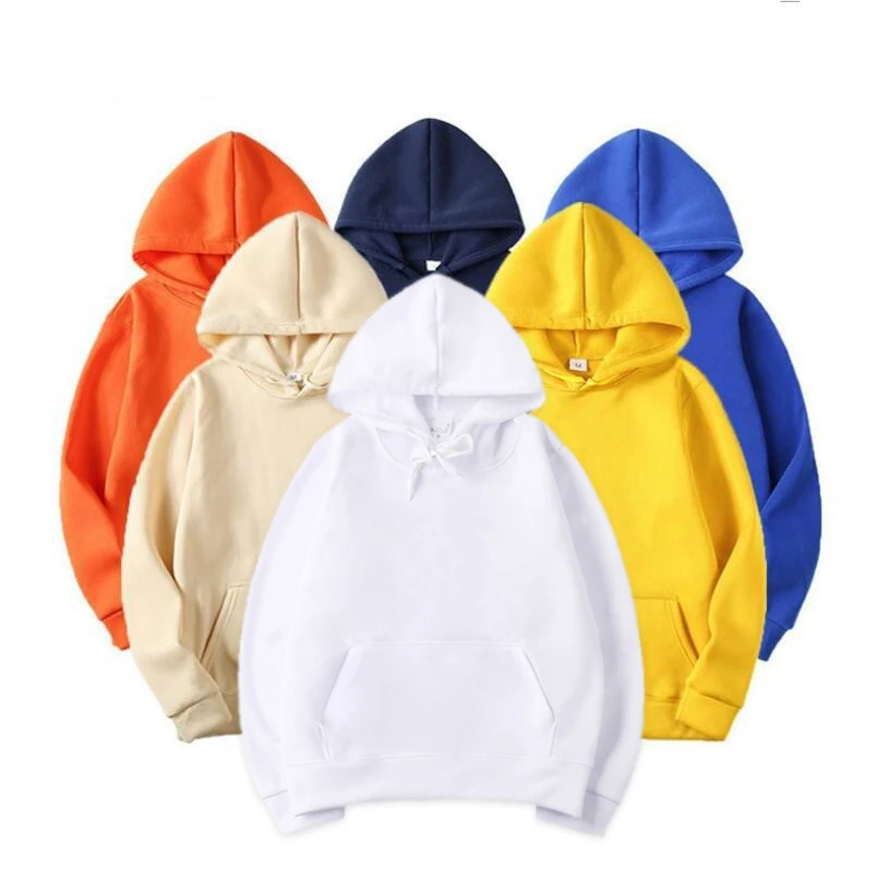 USA size Men women 100% polyester sublimation blank hoodies for sublimation printing