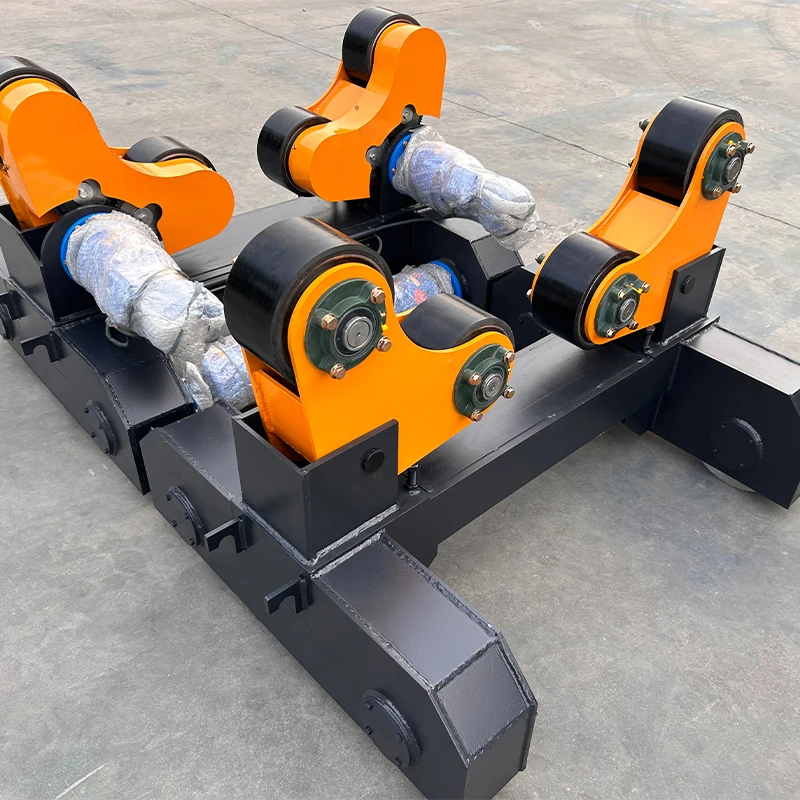 2-100T Turn Rollers Welding Heavy Duty Pipe Welding Rotator