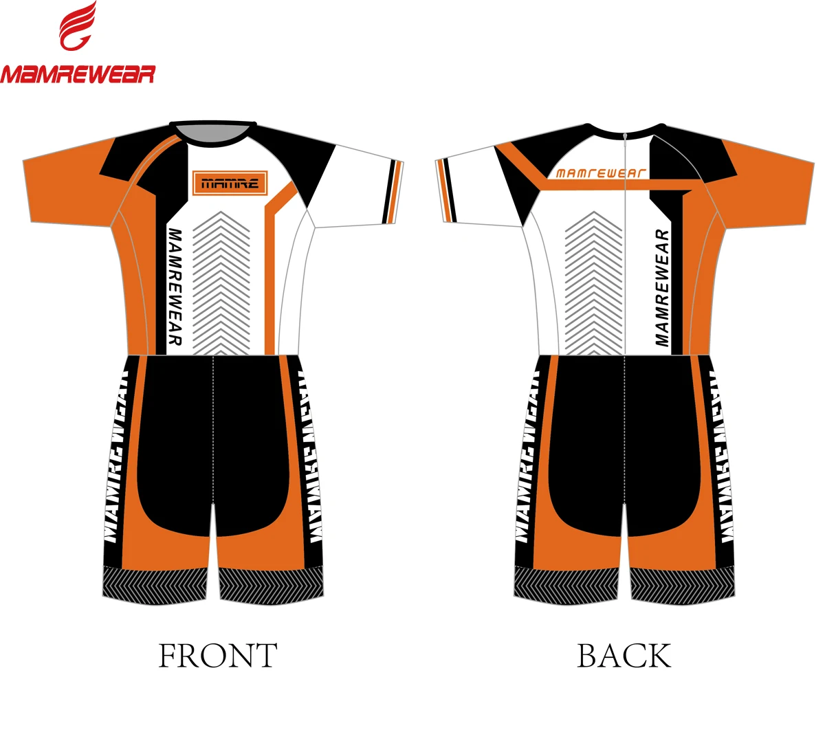Mamre Latest Style Custom Design Compression Speed Inline Skating Short Sleeve Skate Skin Suit