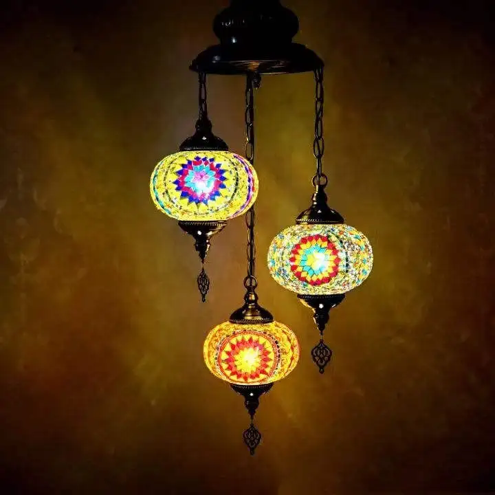 Marrakech Turkish Hanging Lamp Mosaic Hanging Pendant Lamp Turkish Chandelier