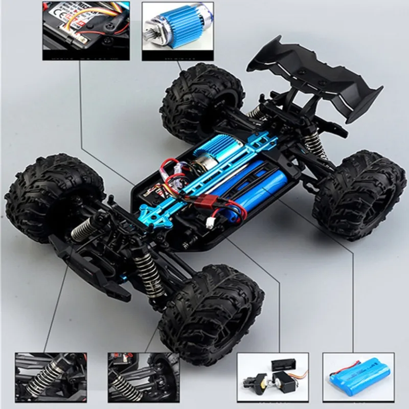 16102 RC Racing Car Off Road Truck 1/16 38km/h Highspeed Remote Control Vehicles 4x4  Monster For Kids Adults
