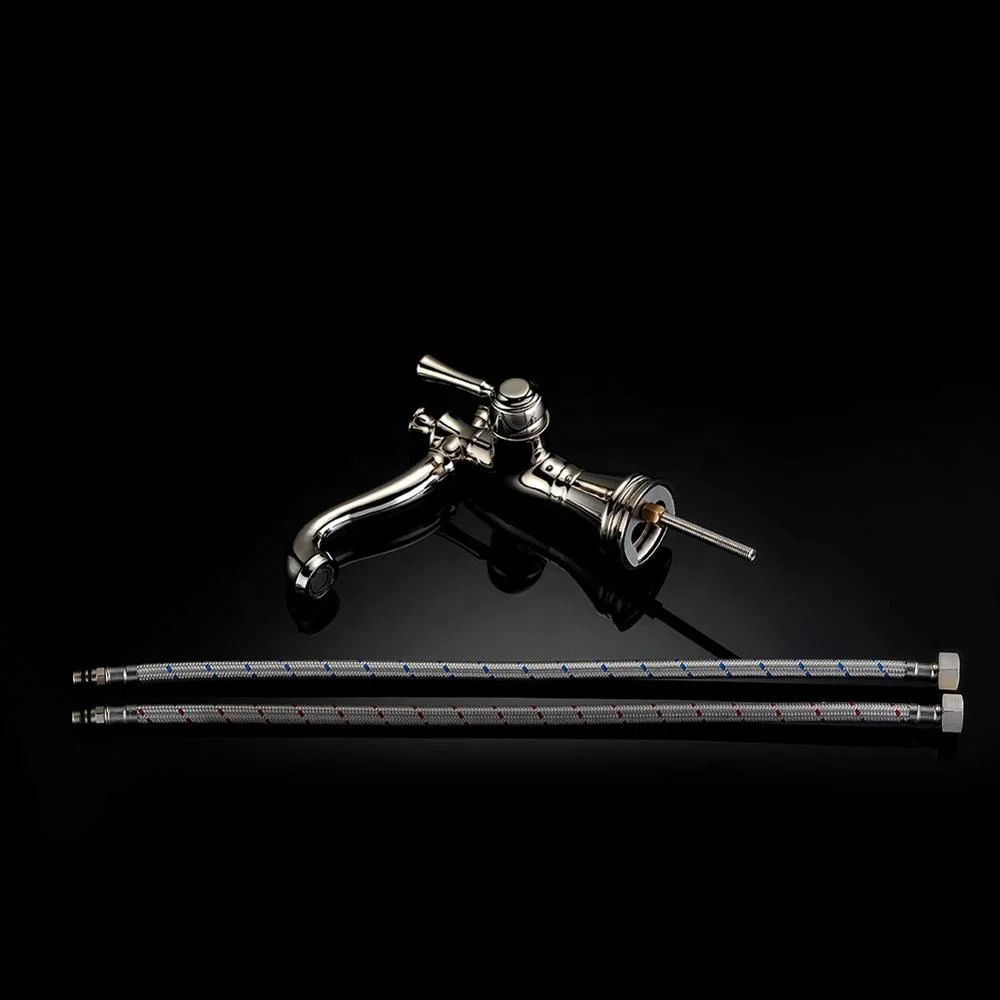 Single Handle European Style Unique Brass Bathroom Faucet