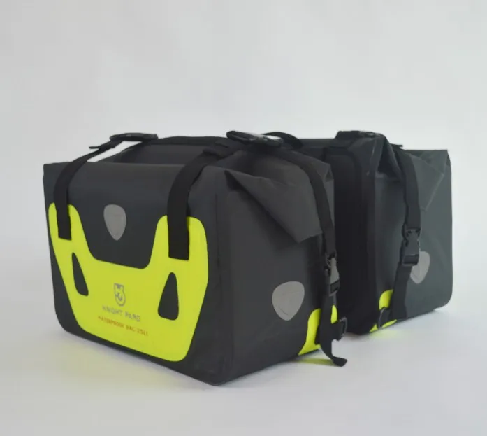 
High Quality 50L motorcycle side bag moto saddle bags Waterproof soft pannier motorcycle duffle bag for motocross 