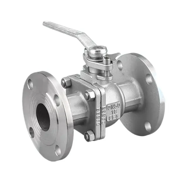 ANSI 150LB Manual Floating Ball Valve Stainless Steel Flange Ball Valve