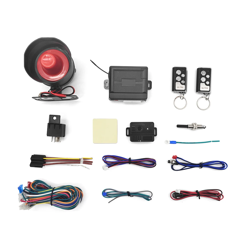 Original ULTRA Remote Control Car Alarm System 433 Mhz ULTRA Car Remote with Red LED