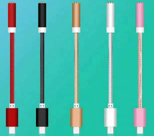 2021 High quality Jack adapter for Type C earphone adapter with mega bass sound